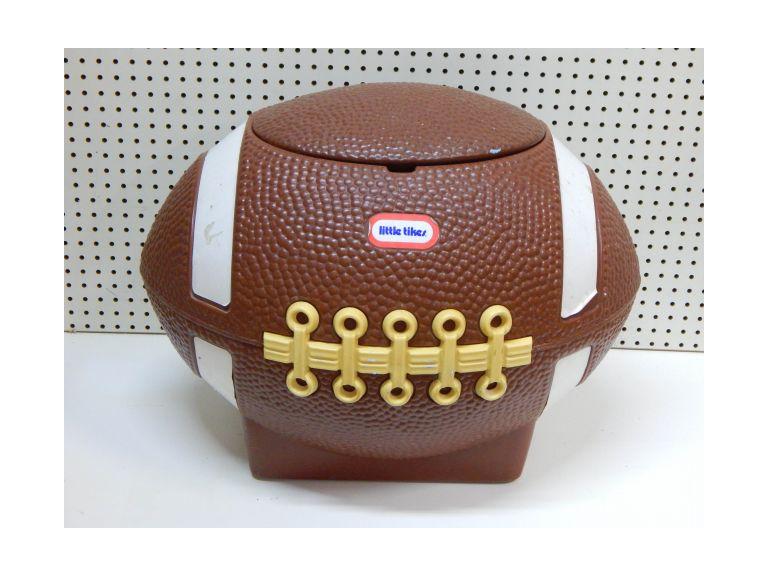 little tikes football toy chest