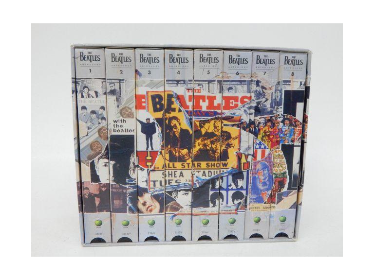 Route 8 Auctions The Beatles Anthology Vhs Set