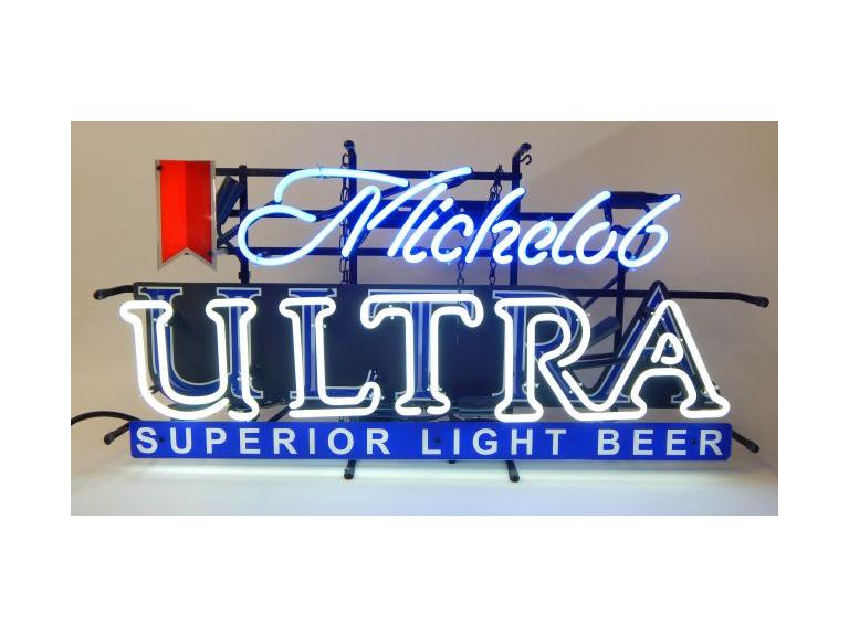 Route 8 Auctions | Michelob Ultra Neon Bar Sign