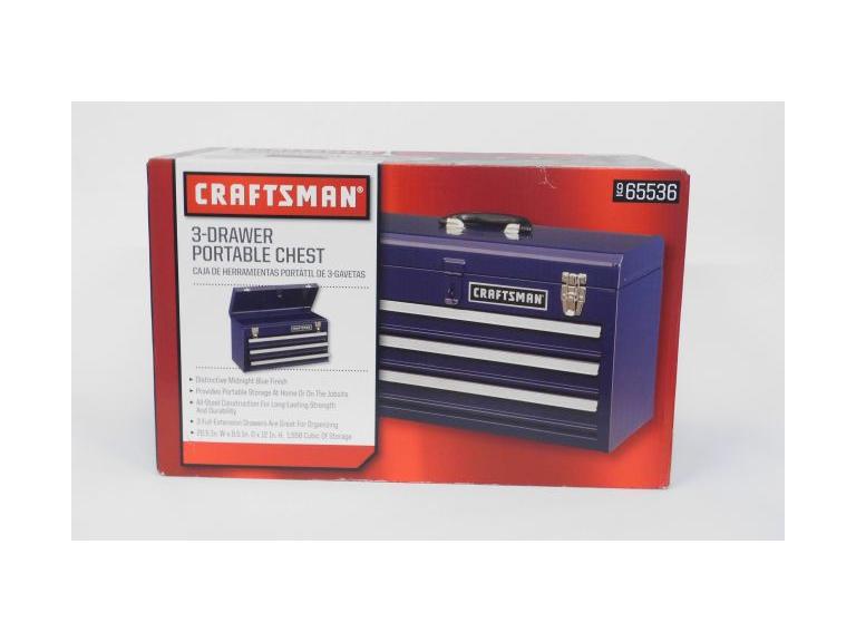 Route 8 Auctions New Craftsman Portable Tool Chest