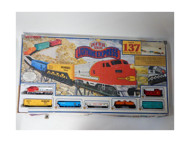 old school train set