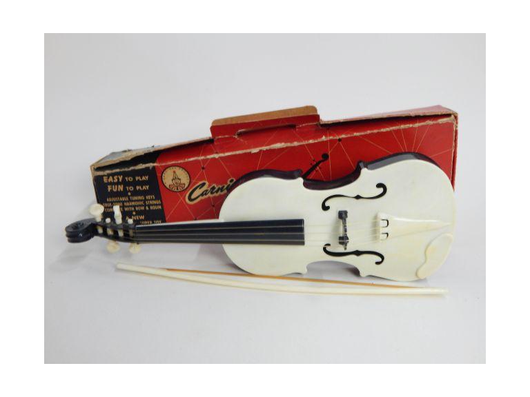 plastic violin toy