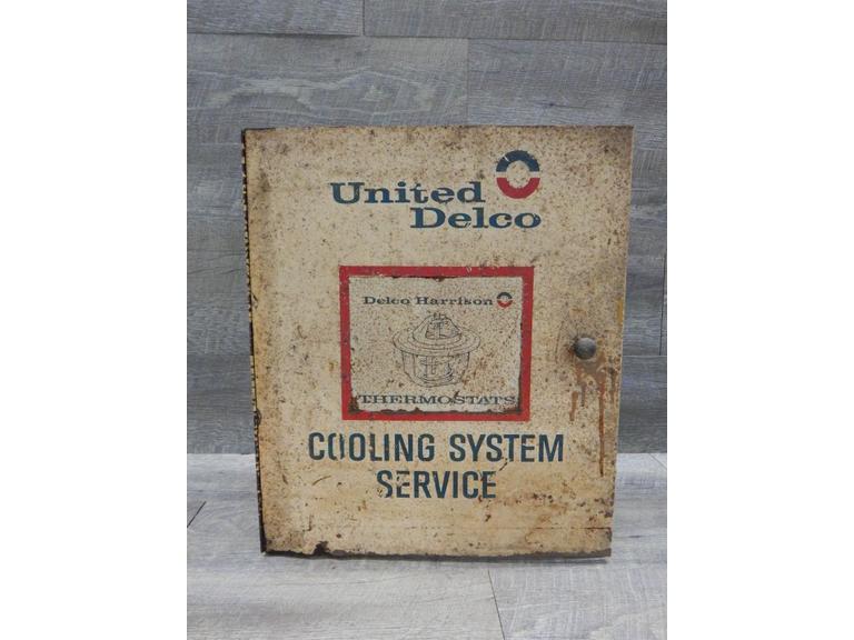 Route 8 Auctions | United Delco Automotive Advertising Case