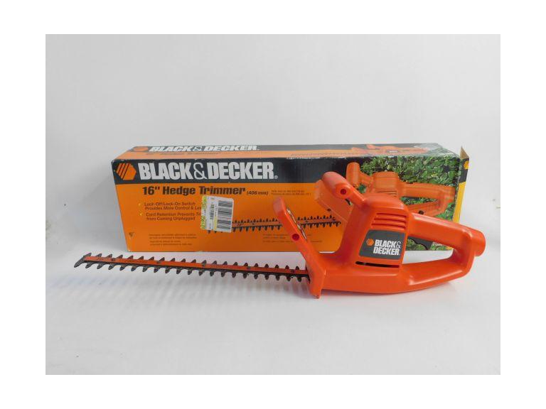black and decker 16 hedge trimmer