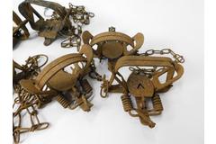 Route 8 Auctions | Collection of Old Side Spring Animal Foot Traps