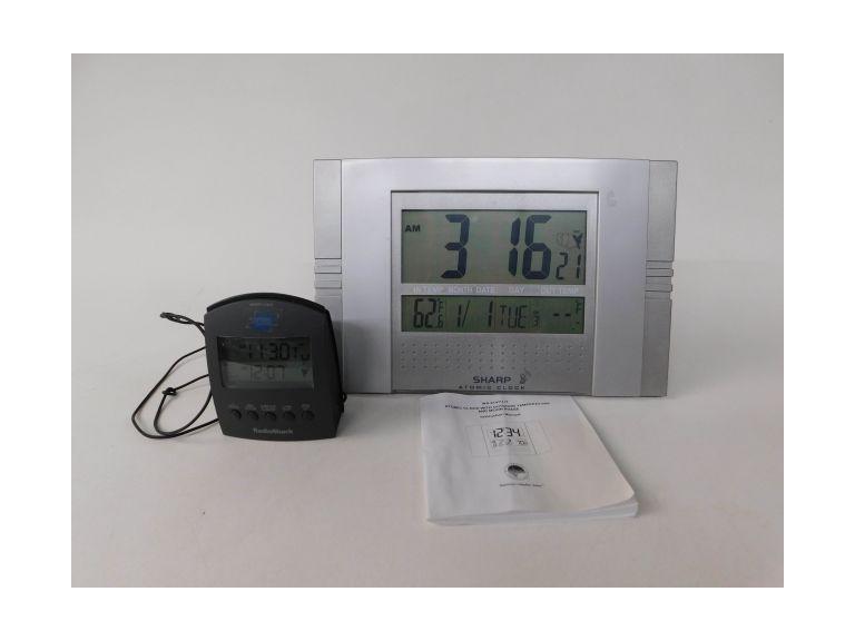 Route 8 Auctions Atomic Clock Lot