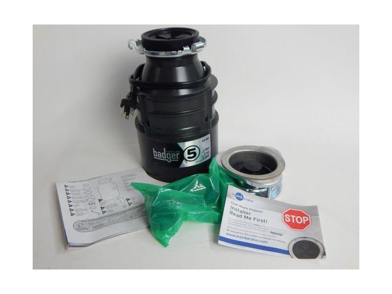 Route 8 Auctions | New Badger 5 Electric Garbage Disposal